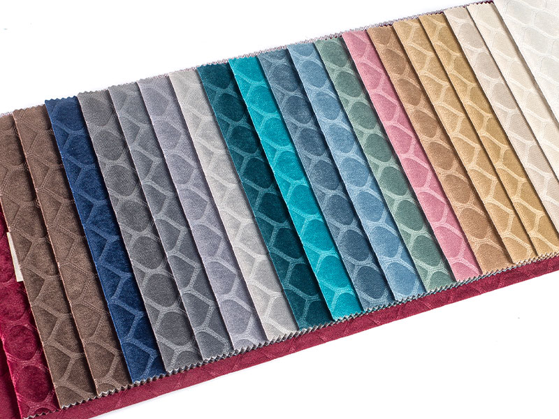 ผ้ากำมะหยี่นูนย้อมคุณภาพสูงสำหรับการตกแต่งบ้าน