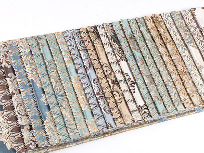 ผ้า jacquard ย้อมเส้นด้าย - เหมาะสำหรับเบาะและผ้าม่าน