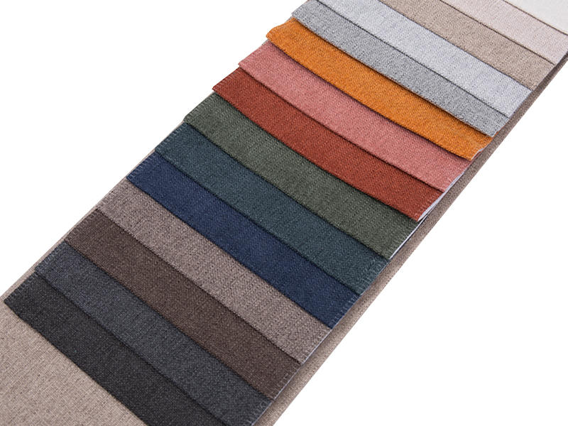 250 - 520gsm สีของแข็ง Chenille ผ้าเบาะ