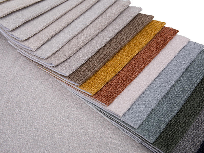 250 - 520gsm สีของแข็ง Chenille ผ้าเบาะ