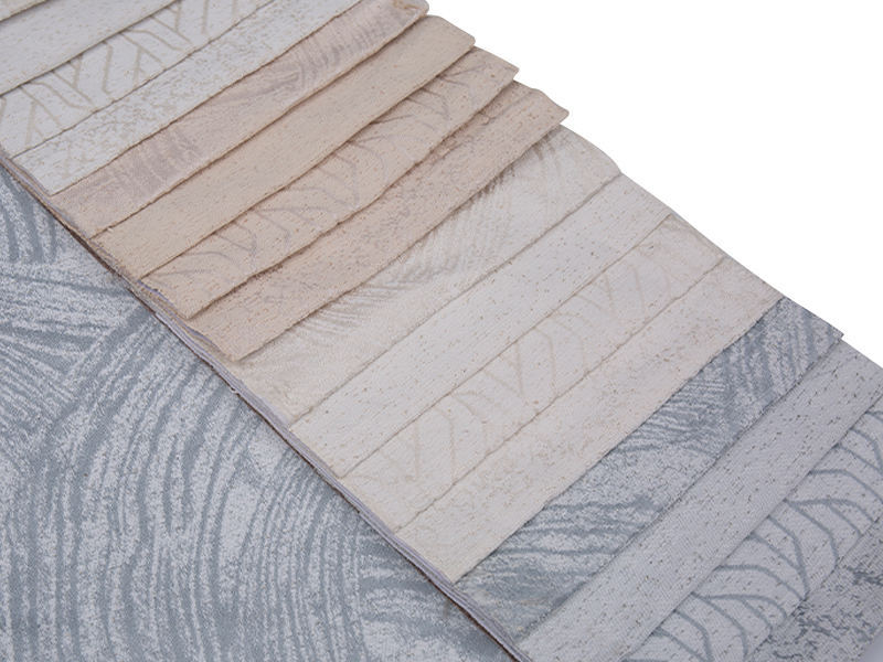 250 - 520gsm สีของแข็ง Chenille ผ้าเบาะ