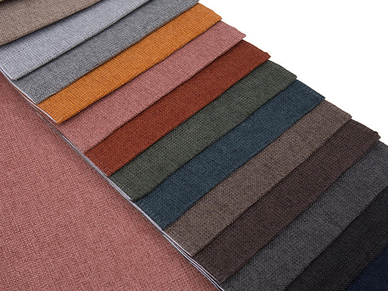 250 - 520gsm สีของแข็ง Chenille ผ้าเบาะ