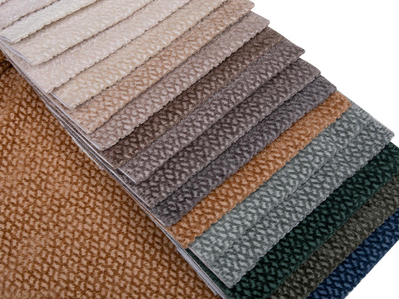 250 - 520gsm สีของแข็ง Chenille ผ้าเบาะ