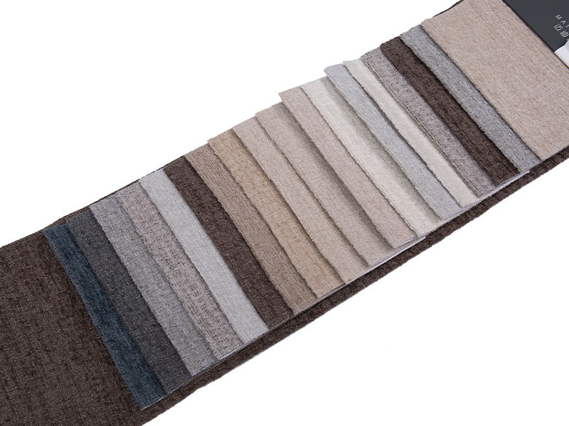 250 - 520gsm สีของแข็ง Chenille ผ้าเบาะ