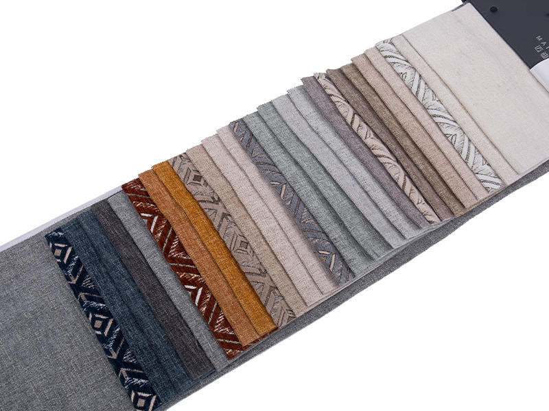 250 - 520gsm สีของแข็ง Chenille ผ้าเบาะ