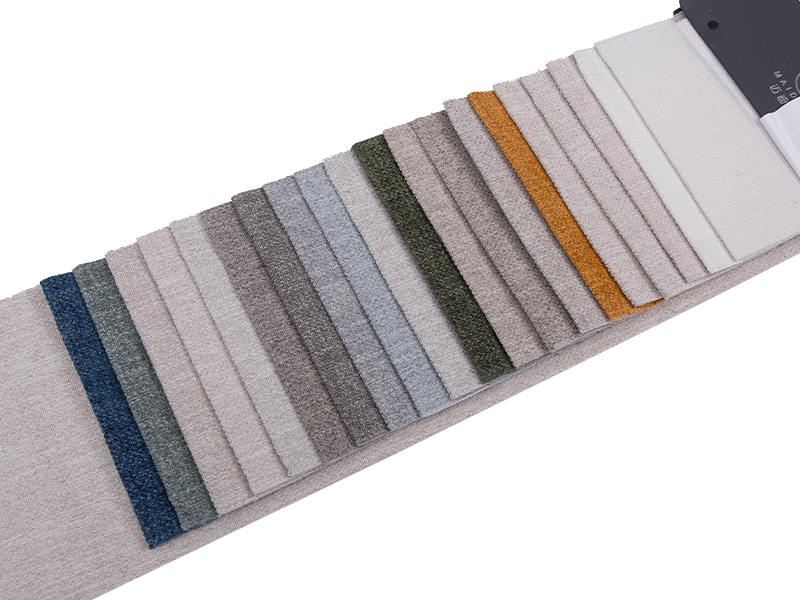250 - 520gsm สีของแข็ง Chenille ผ้าเบาะ